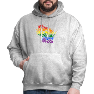 Pride Paws Classic Hoodie - heather gray