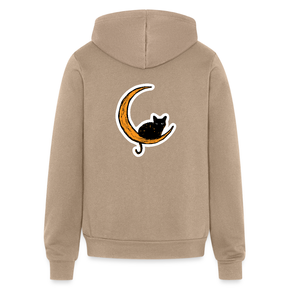 
                  
                    Moon Cat Bella + Canvas Unisex Full Zip Hoodie - tan
                  
                