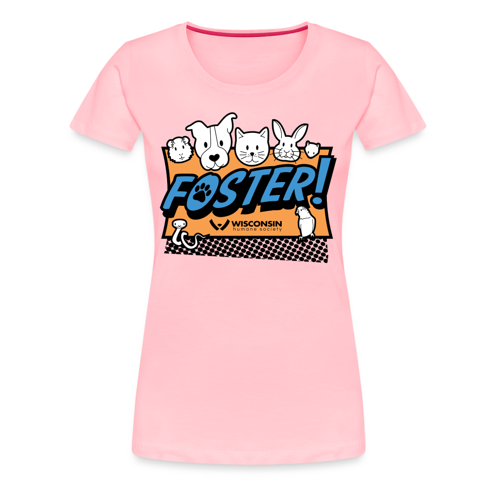 
                  
                    Foster Logo Contoured Premium T-Shirt - pink
                  
                