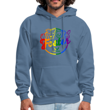 Load image into Gallery viewer, Foster Pride Hoodie - denim blue