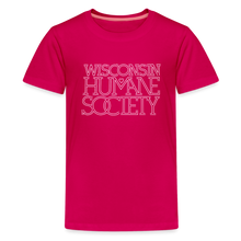 Load image into Gallery viewer, WHS 1987 Logo Kids&#39; Premium T-Shirt - dark pink