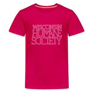 WHS 1987 Logo Kids' Premium T-Shirt - dark pink