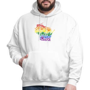 Pride Paws Classic Hoodie - white