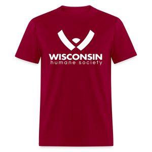 WHS Logo Unisex Classic T-Shirt - dark red