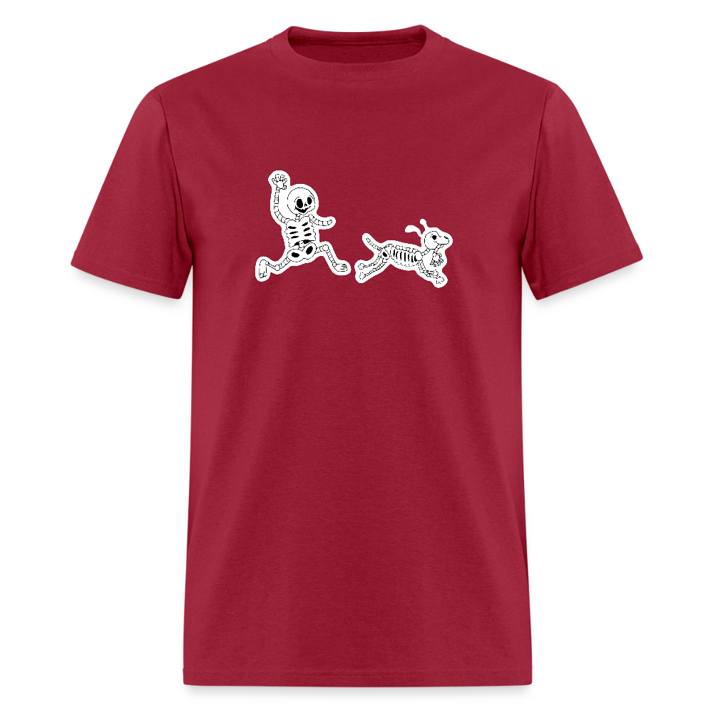 
                  
                    Skeleton Friends Classic T-Shirt - dark red
                  
                