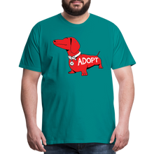 Load image into Gallery viewer, &quot;Big Red Dog&quot; Classic Premium T-Shirt - teal