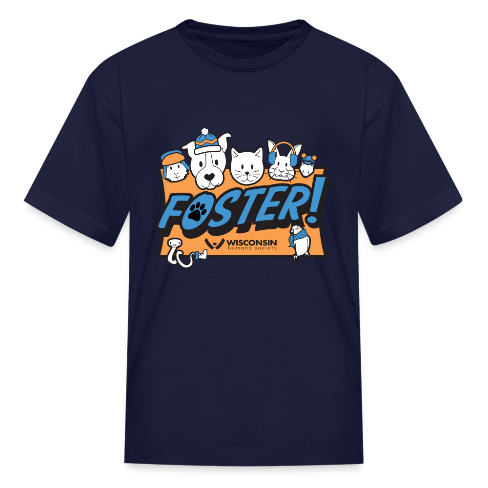 
                  
                    Foster Winter Logo Kids' T-Shirt - navy
                  
                