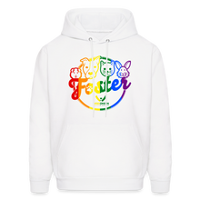 Load image into Gallery viewer, Foster Pride Hoodie - white