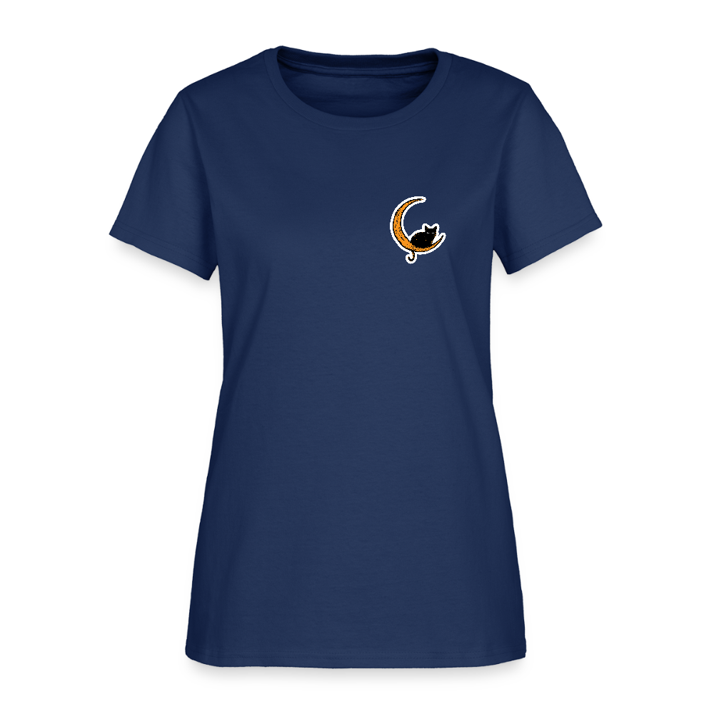 
                  
                    Moon Cat Contoured T-Shirt -  blue dusk
                  
                
