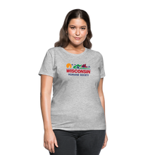 Load image into Gallery viewer, WHS License Plate Contoured T-Shirt - heather gray