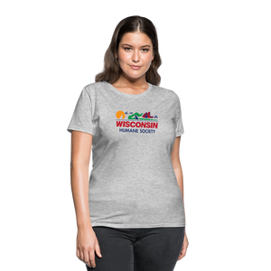 WHS License Plate Contoured T-Shirt - heather gray