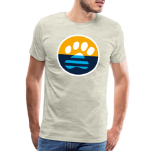 Load image into Gallery viewer, MKE Flag Paw Classic Premium T-Shirt - heather oatmeal