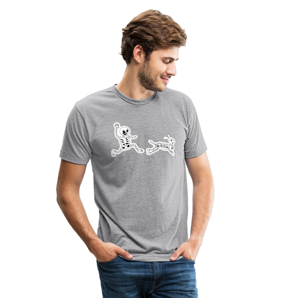 
                  
                    Skeleton Friends Unisex Tri-Blend T-Shirt - heather grey
                  
                