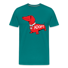 Load image into Gallery viewer, &quot;Big Red Dog&quot; Classic Premium T-Shirt - teal