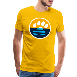 MKE Flag Paw Classic Premium T-Shirt - sun yellow