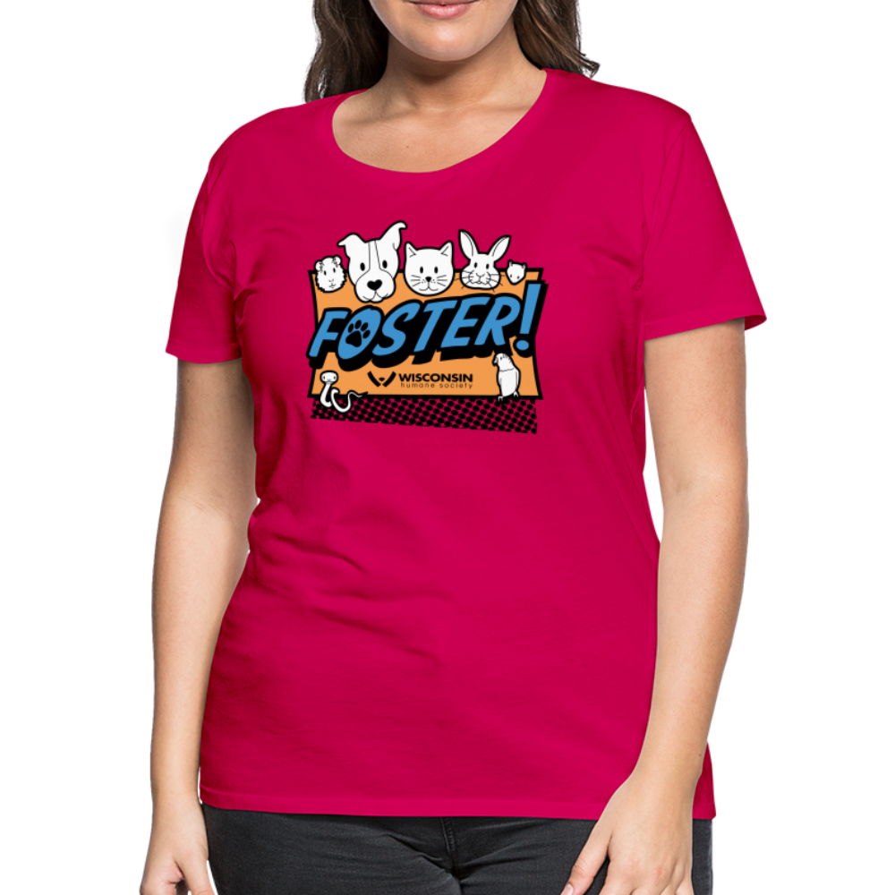 
                  
                    Foster Logo Contoured Premium T-Shirt - dark pink
                  
                