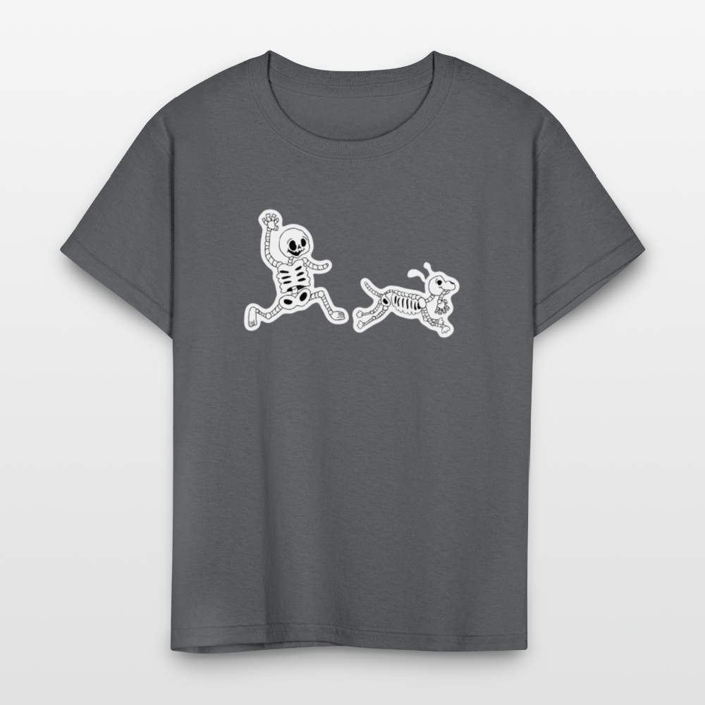 
                  
                    Skeleton Friends Kids' T-Shirt - charcoal
                  
                