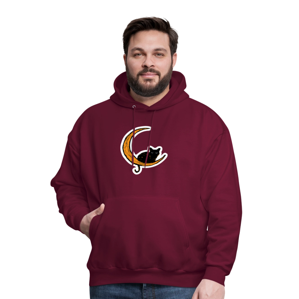 
                  
                    Moon Cat Hoodie - burgundy
                  
                