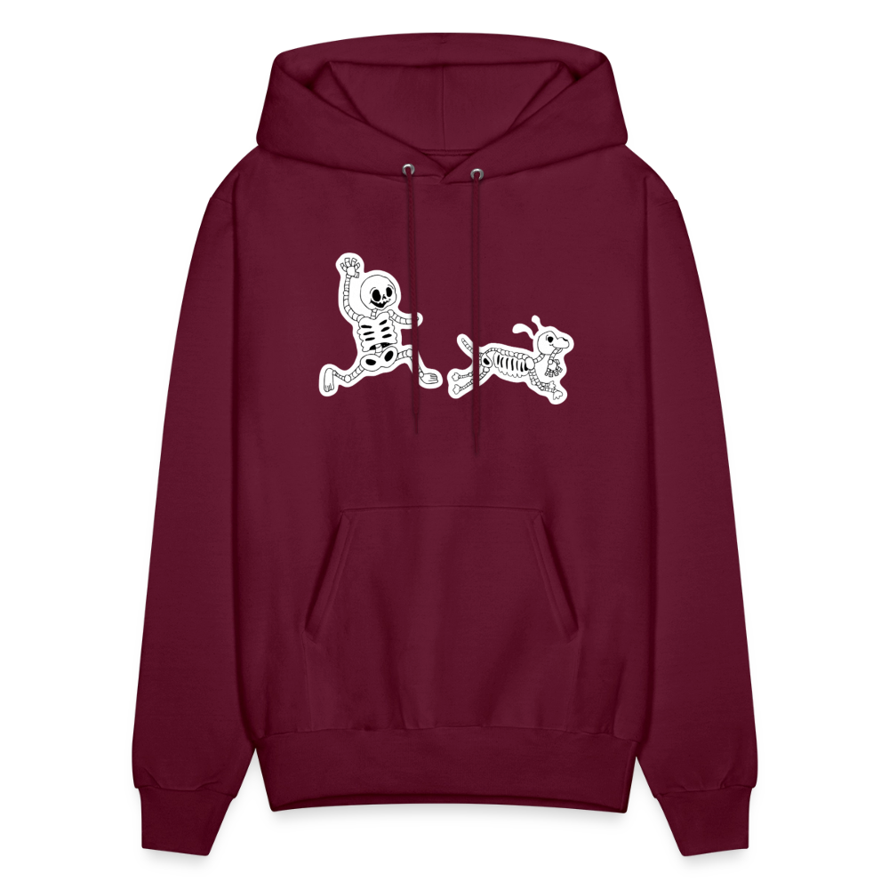 
                  
                    Skeleton Friends Hoodie - burgundy
                  
                