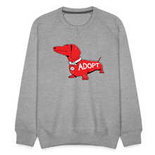 Load image into Gallery viewer, &quot;Big Red Dog&quot; Unisex Premium Sweatshirt - heather grey