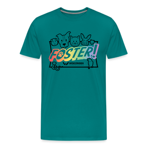 Foster Pride Classic Premium T-Shirt - teal