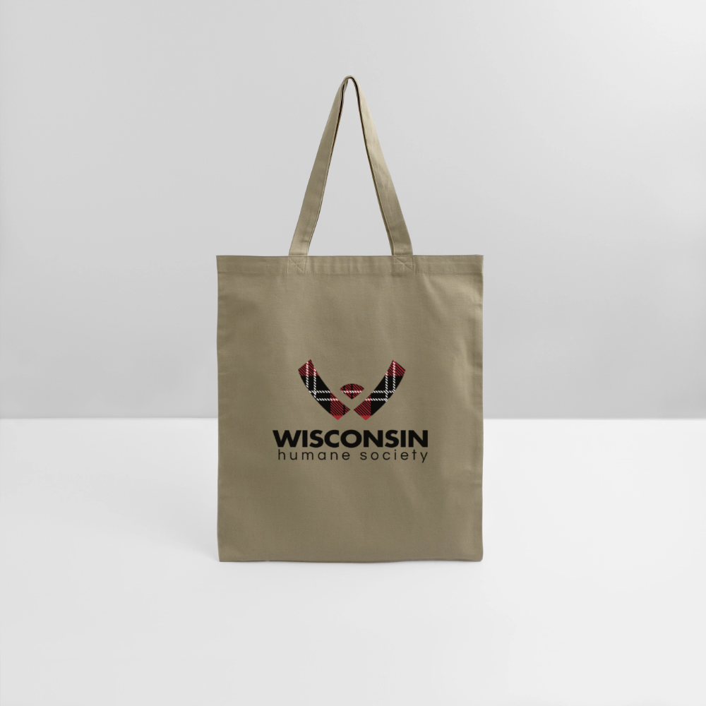 
                  
                    WHS Plaid Logo Tote Bag - khaki
                  
                