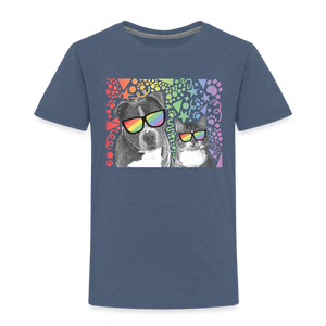 Pride Party Toddler Premium T-Shirt - heather blue