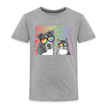 Load image into Gallery viewer, Pride Party Toddler Premium T-Shirt - heather gray