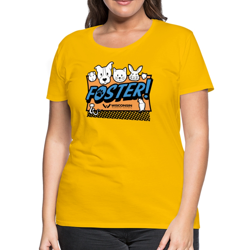 
                  
                    Foster Logo Contoured Premium T-Shirt - sun yellow
                  
                