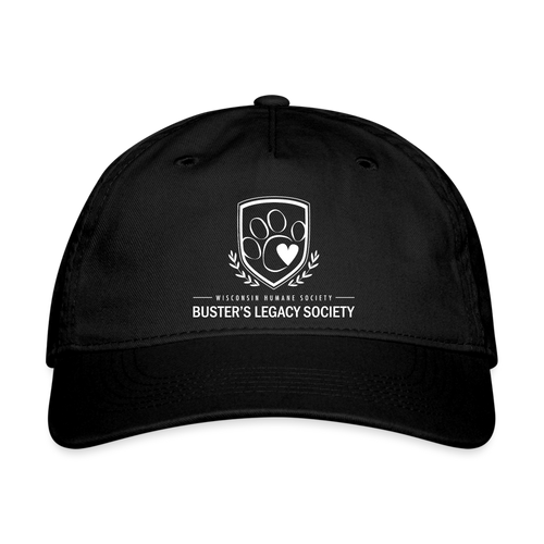 Buster's Legacy Society Organic Baseball Cap - black