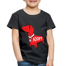 Load image into Gallery viewer, &quot;Big Red Dog&quot; Toddler Premium T-Shirt - black