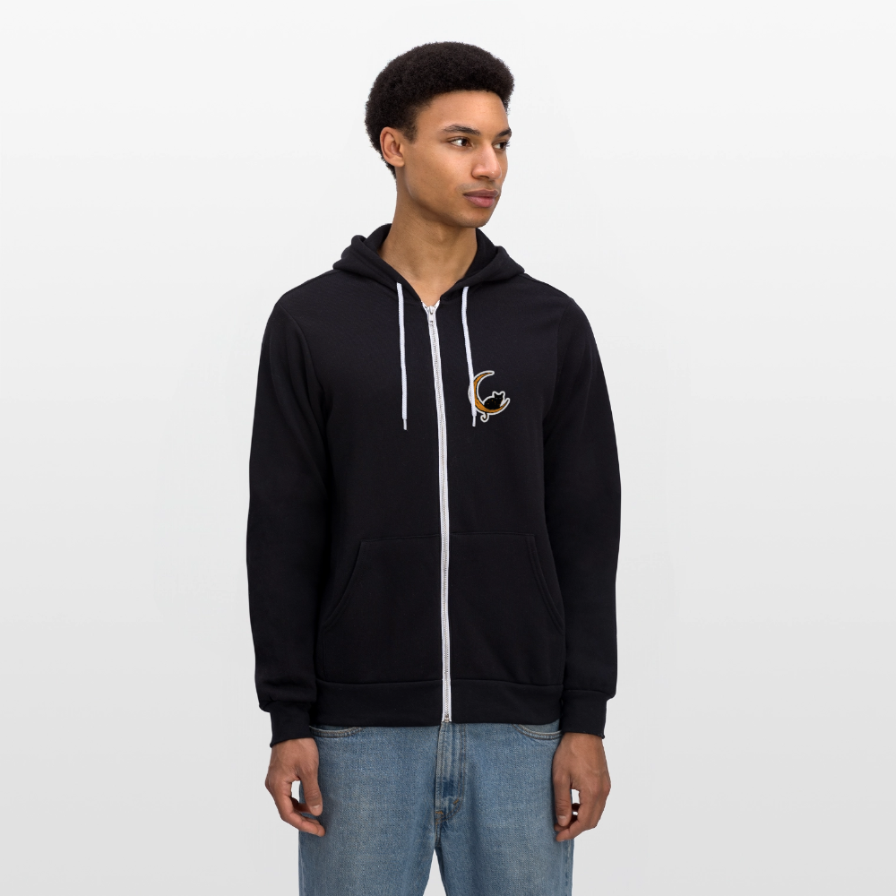 
                  
                    Moon Cat Bella + Canvas Unisex Full Zip Hoodie - black
                  
                