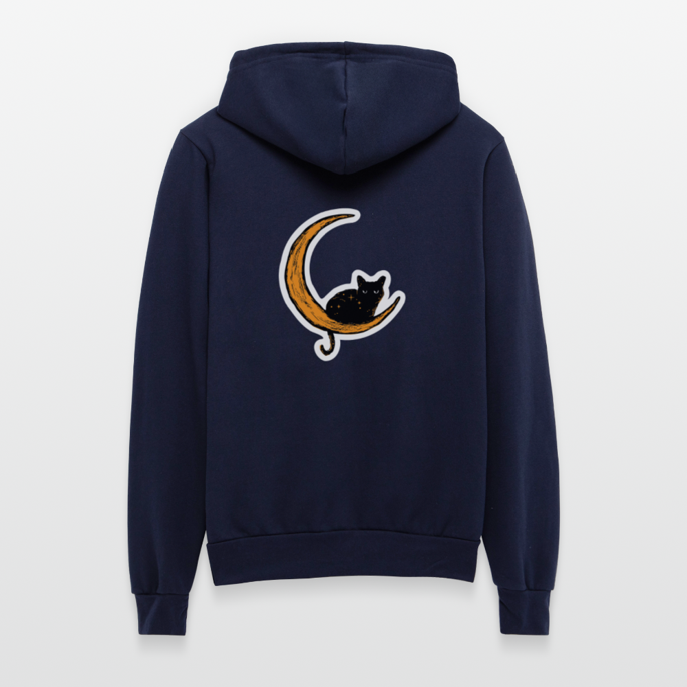 
                  
                    Moon Cat Bella + Canvas Unisex Full Zip Hoodie - navy
                  
                