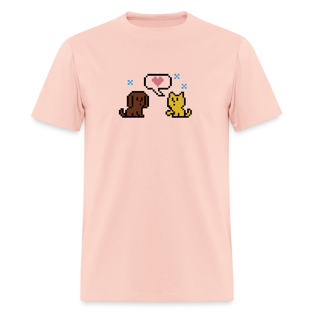 
                  
                    8-Bit Dog & Cat Classic T-Shirt - blush pink 
                  
                