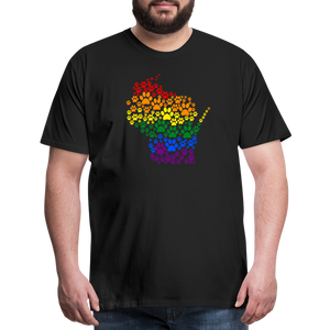 Pride Paws Classic Premium T-Shirt - black