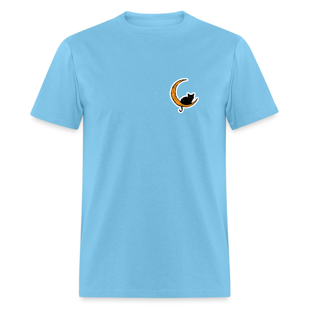 
                  
                    Moon Cat Classic T-Shirt - aquatic blue
                  
                
