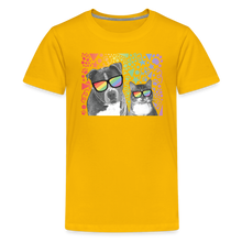 Load image into Gallery viewer, Pride Party Kids&#39; Premium T-Shirt - sun yellow