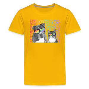 Pride Party Kids' Premium T-Shirt - sun yellow