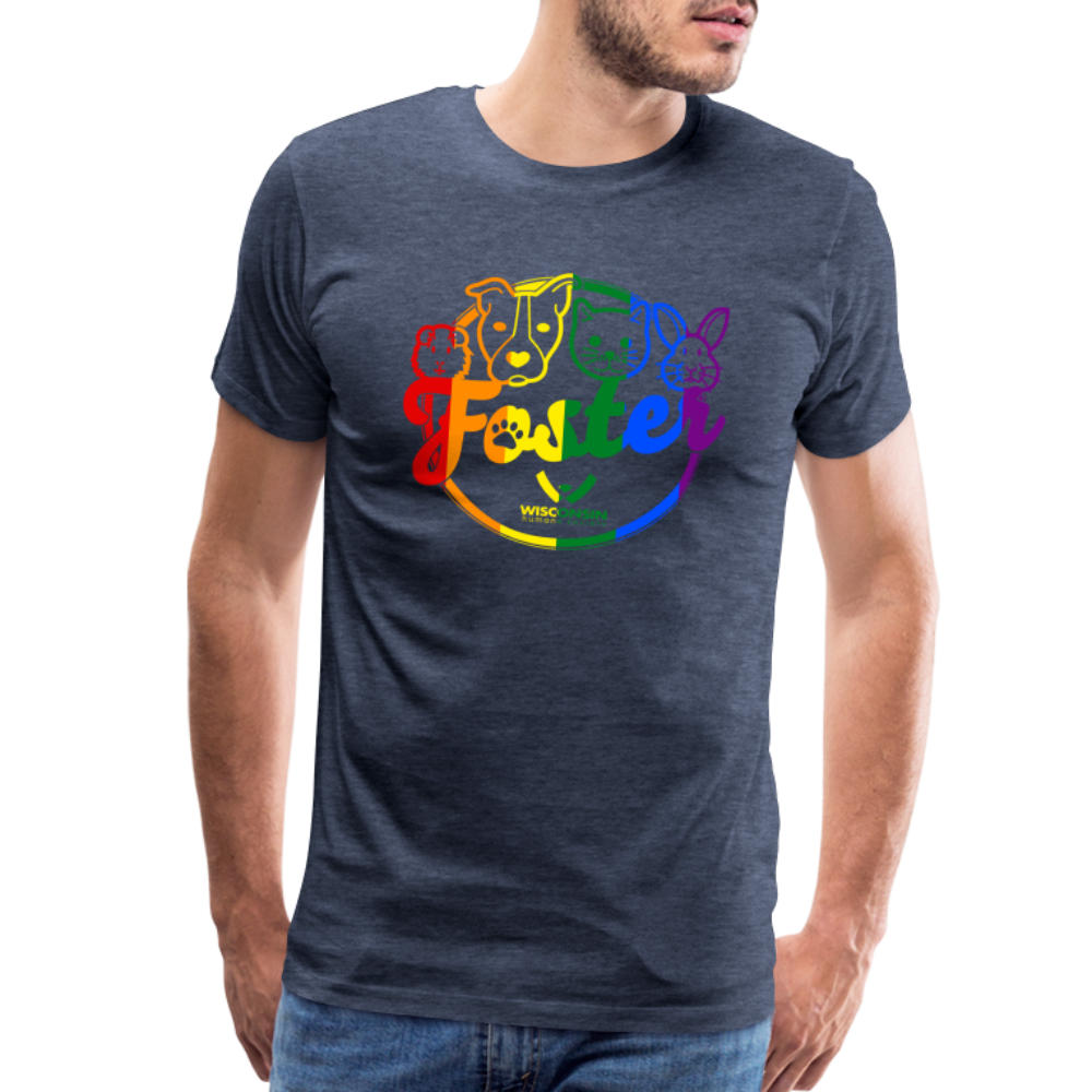 
                  
                    Foster Pride Premium T-Shirt - heather blue
                  
                