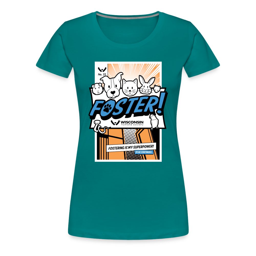 
                  
                    Foster Comic Contoured Premium T-Shirt - teal
                  
                