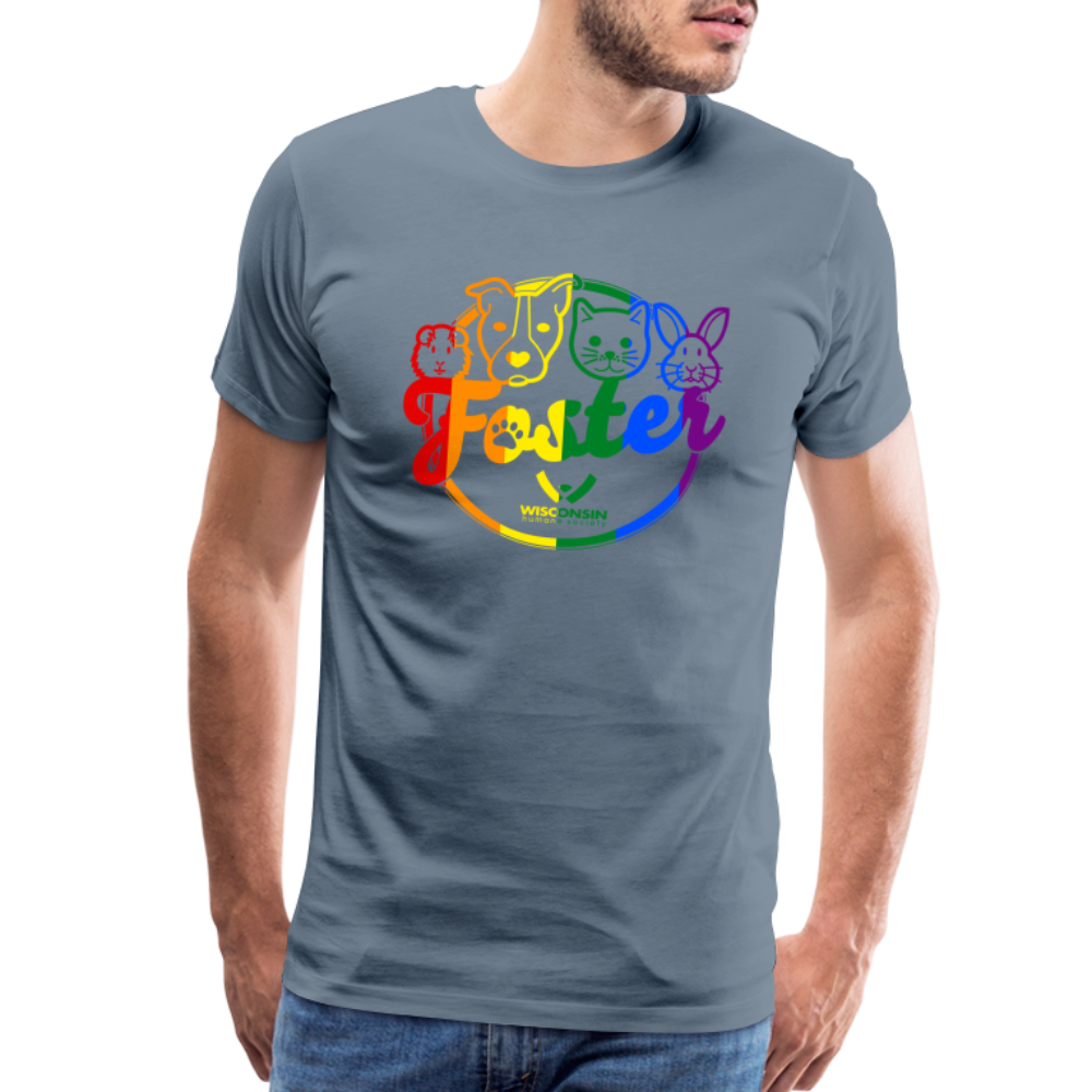 
                  
                    Foster Pride Premium T-Shirt - steel blue
                  
                