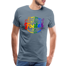 Load image into Gallery viewer, Foster Pride Premium T-Shirt - steel blue