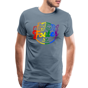 Foster Pride Premium T-Shirt - steel blue