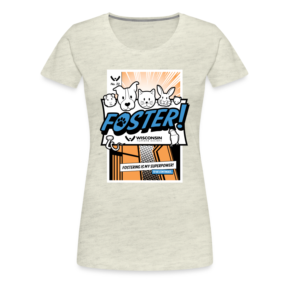 
                  
                    Foster Comic Contoured Premium T-Shirt - heather oatmeal
                  
                