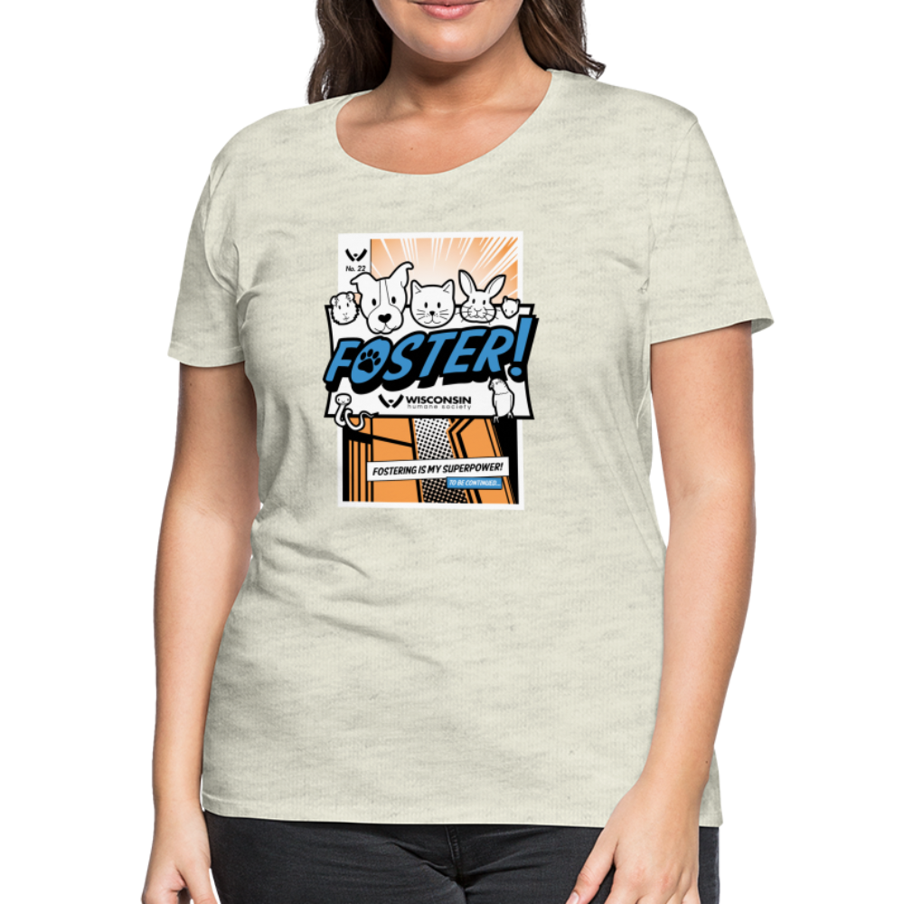 
                  
                    Foster Comic Contoured Premium T-Shirt - heather oatmeal
                  
                