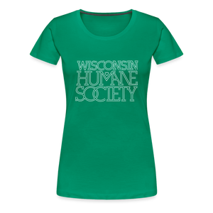 WHS 1987 Logo Contoured Premium T-Shirt - kelly green