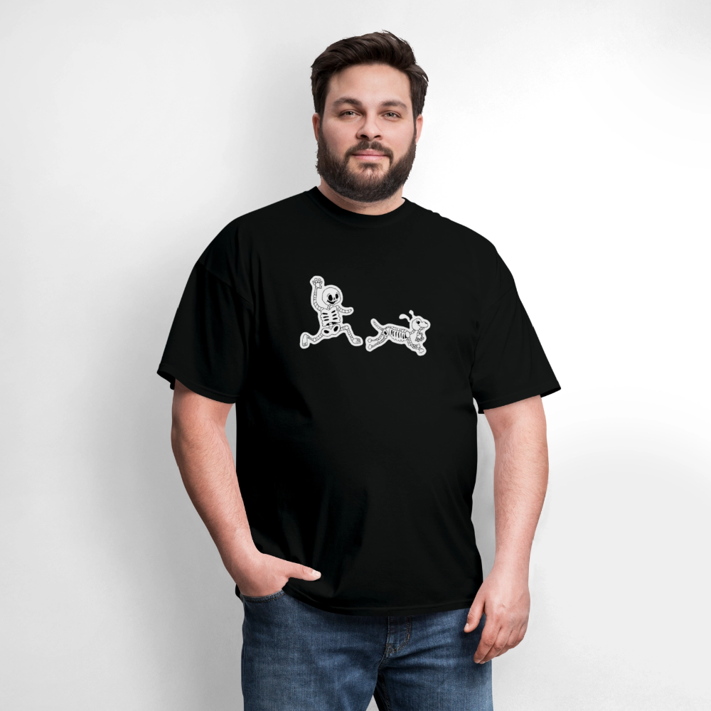Skeleton Friends Classic T-Shirt - black
