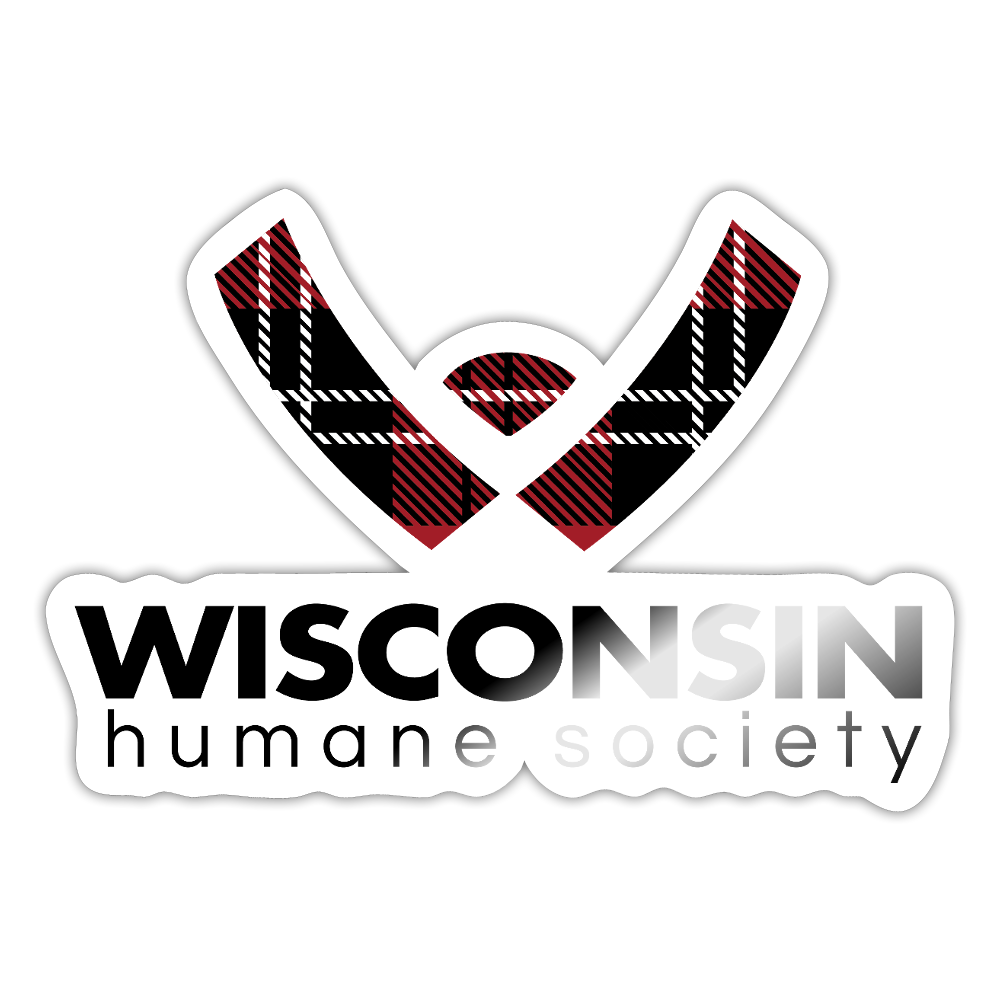 
                  
                    WHS Plaid Logo Sticker - white glossy
                  
                