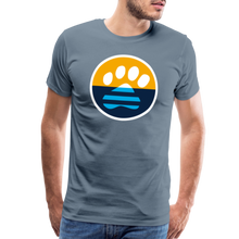 Load image into Gallery viewer, MKE Flag Paw Classic Premium T-Shirt - steel blue