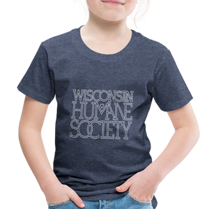 WHS 1987 Logo Toddler Premium T-Shirt - heather blue